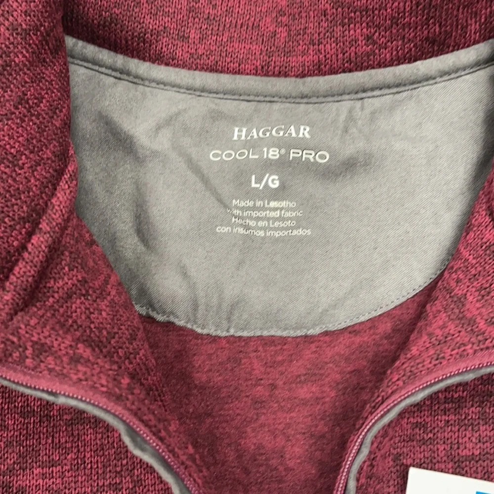 Haggar Pullover Sweater Cool 18 Pro
